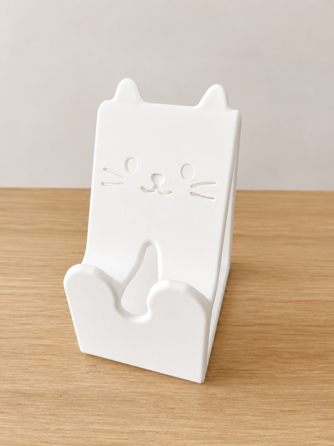 Soporte de móvil de gato
